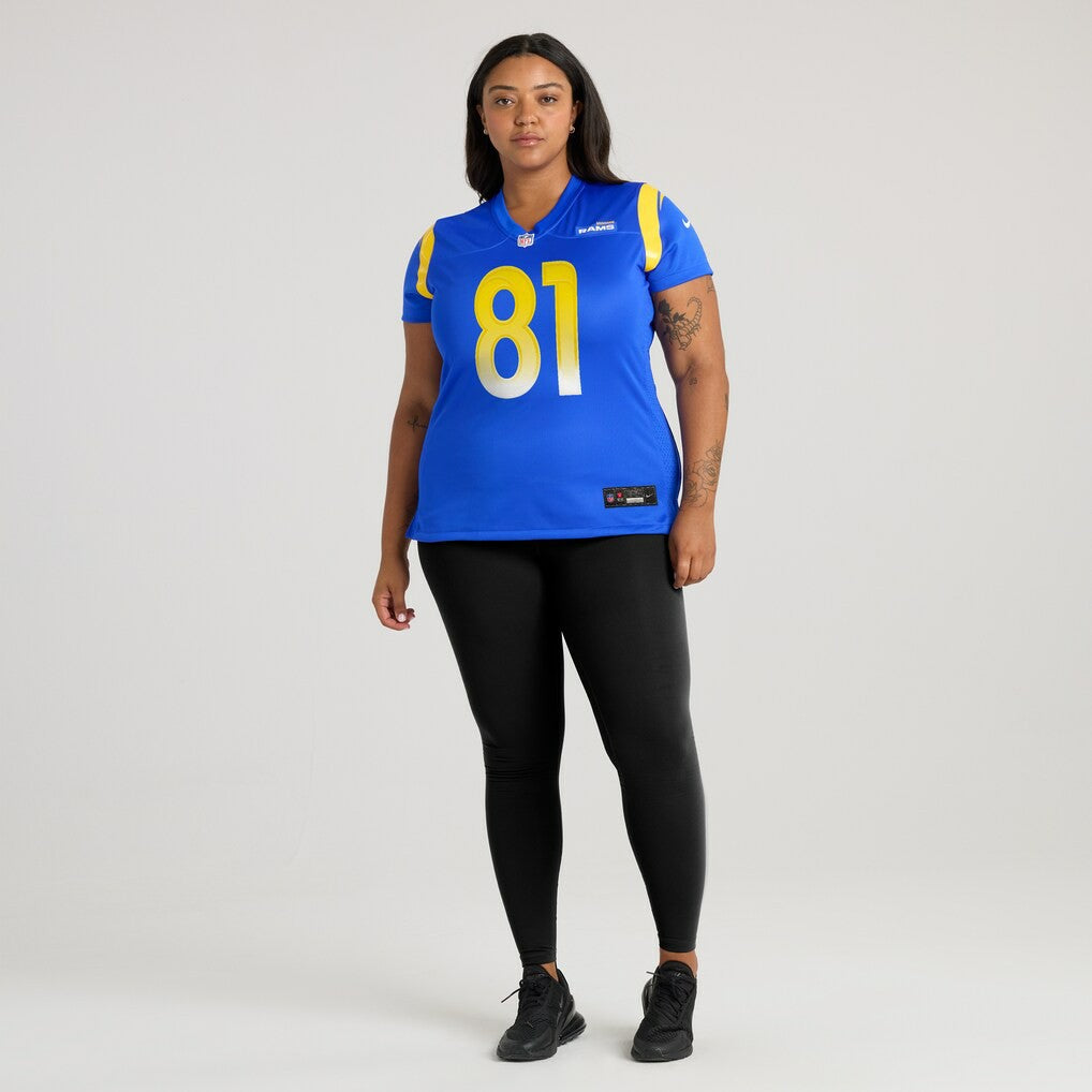 Torry Holt Los Angeles Rams Women's Game Retired Player Jersey Royal