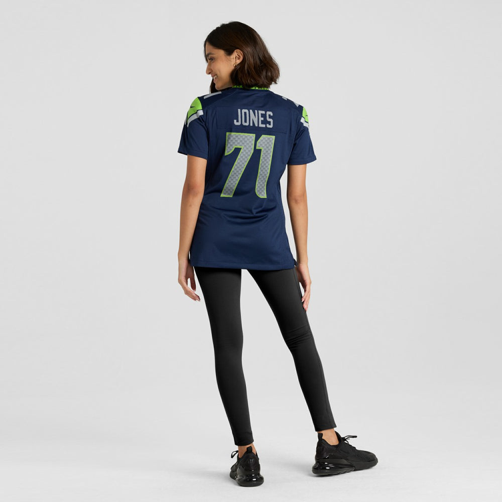 Walter Jones Seattle Seahawks Women's Game Retired Player Jersey College Navy