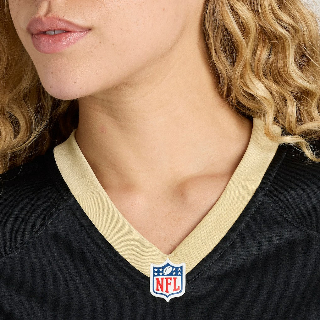 Willie Roaf New Orleans Saints Women's Game Retired Player Jersey Black
