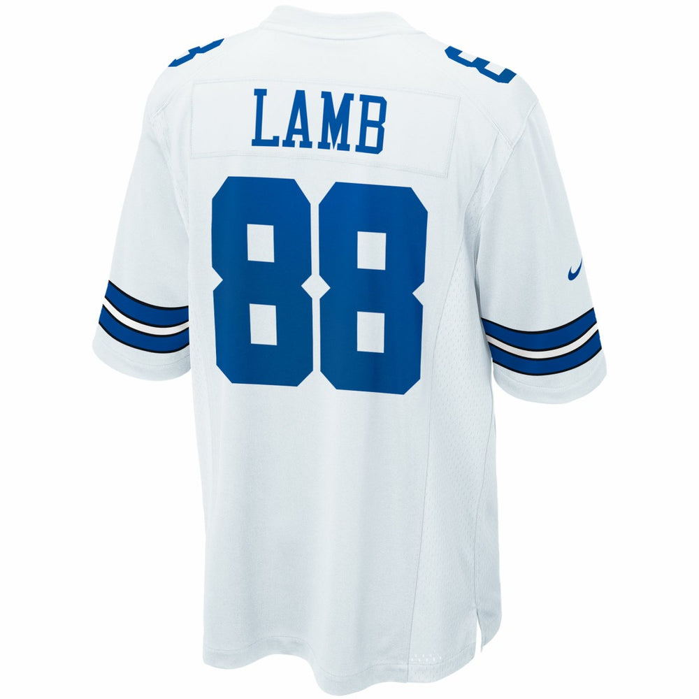 CeeDee Lamb Dallas Cowboys Game Team Jersey White