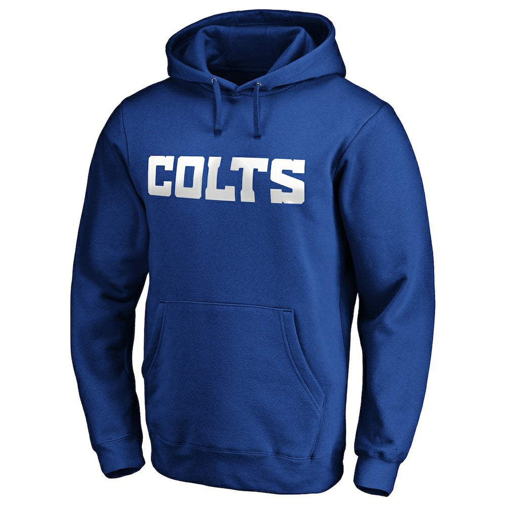 Indianapolis Colts #1 Dad Pullover Hoodie Royal