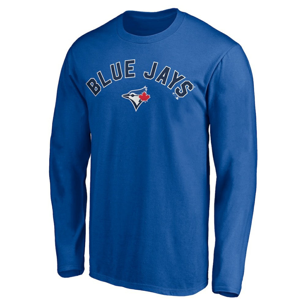 Toronto Blue Jays Personalized Winning Streak Name & Number Long Sleeve T-Shirt - Royal T-shirts