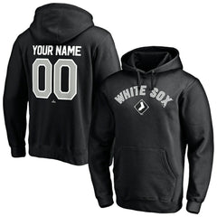 Chicago White Sox Personalized Winning Streak Name & Number Pullover Hoodie - Black Hoodies