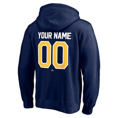 Milwaukee Brewers Personalized Winning Streak Name & Number Pullover Hoodie - Navy Hoodies