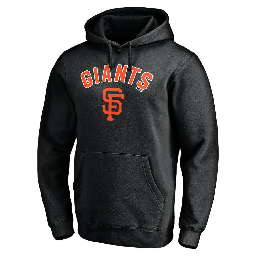 San Francisco Giants Personalized Winning Streak Name & Number Pullover Hoodie - Black Hoodies
