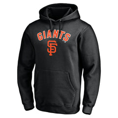 San Francisco Giants Personalized Winning Streak Name & Number Pullover Hoodie - Black Hoodies