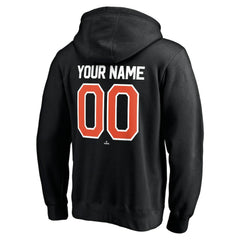 San Francisco Giants Personalized Winning Streak Name & Number Pullover Hoodie - Black Hoodies