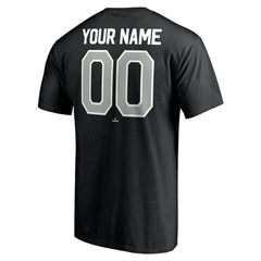Chicago White Sox Personalized Team Winning Streak Name & Number T-Shirt - Black T-shirts