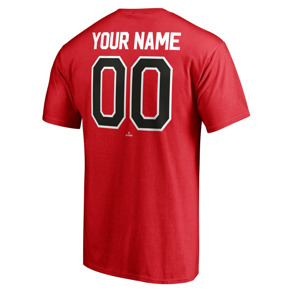Cincinnati Reds Personalized Team Winning Streak Name & Number T-Shirt - Red T-shirts