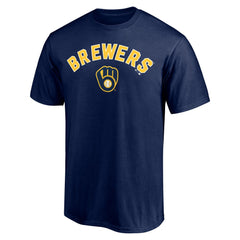 Milwaukee Brewers Personalized Team Winning Streak Name & Number T-Shirt - Navy T-shirts