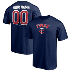 Minnesota Twins Personalized Team Winning Streak Name & Number T-Shirt - Navy T-shirts