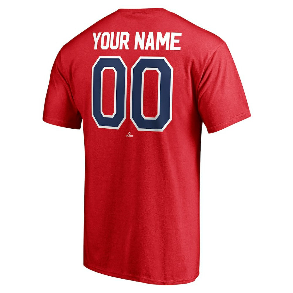 Philadelphia Phillies Personalized Team Winning Streak Name & Number T-Shirt - Red T-shirts