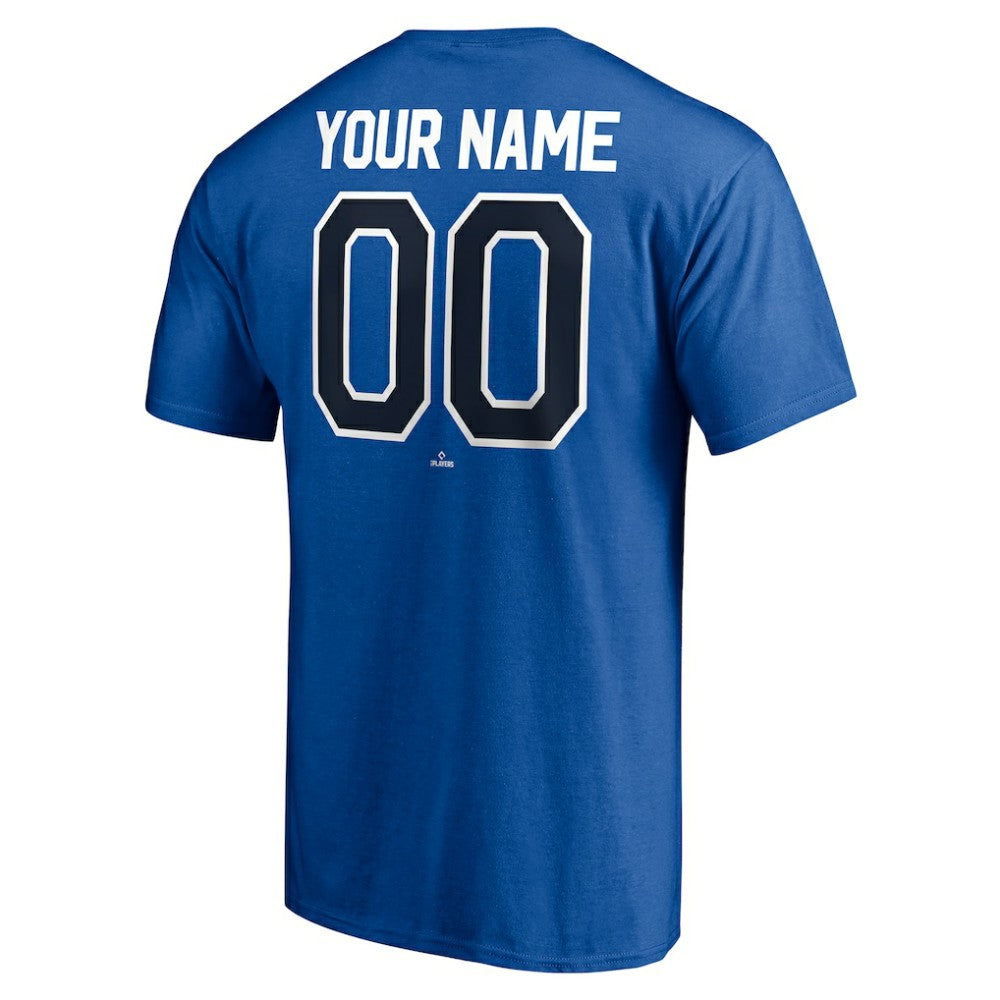 Toronto Blue Jays Personalized Team Winning Streak Name & Number T-Shirt - Royal T-shirts