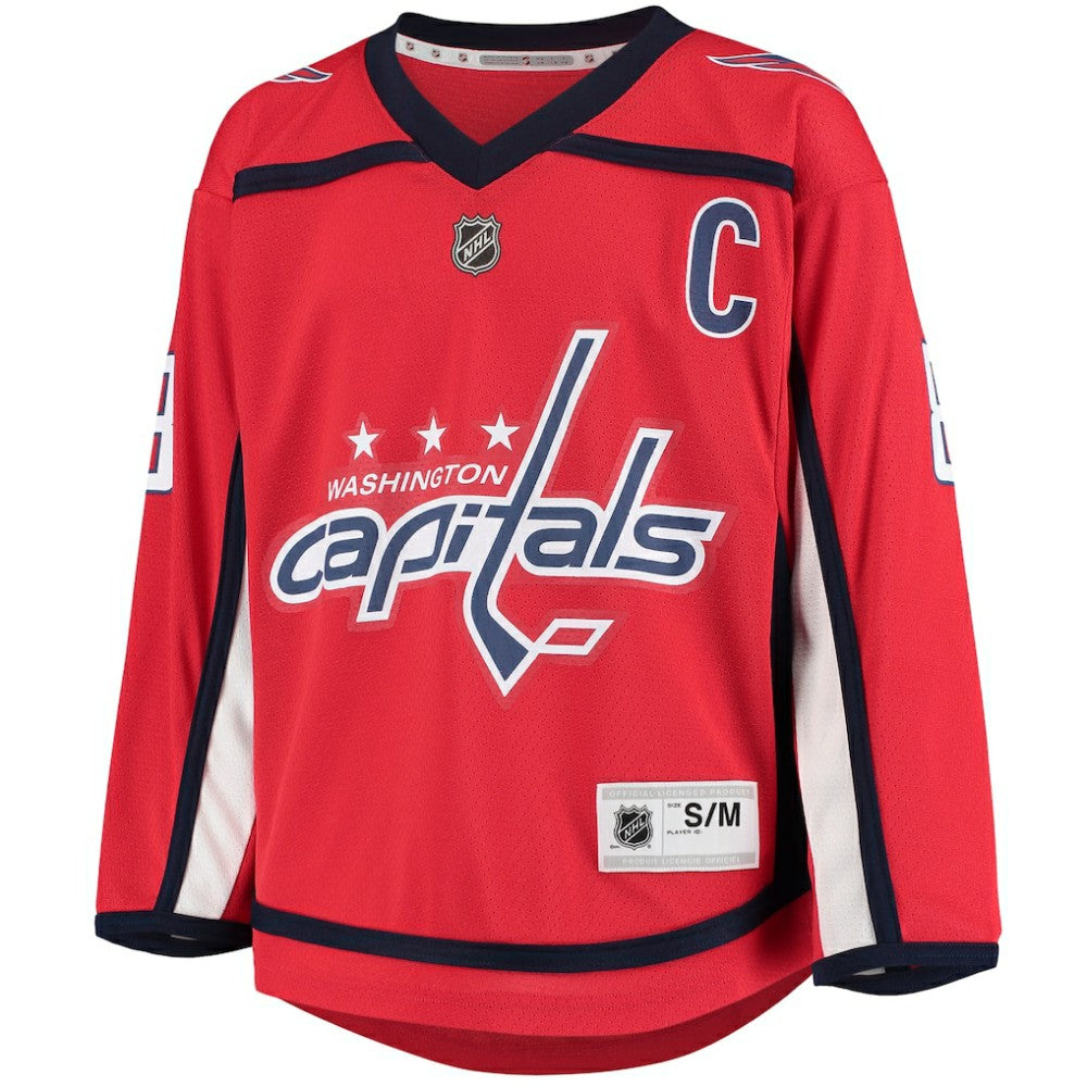 NHL Alexander Ovechkin Washington Capitals Youth Home Replica Player Jersey - Red