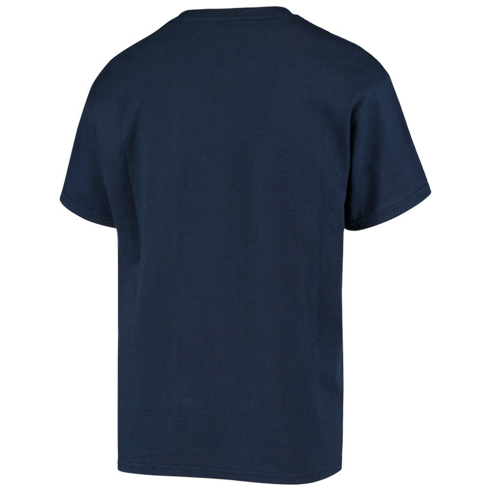 Atlanta Braves Stitches Youth Team Logo T-Shirt - Navy T-shirts