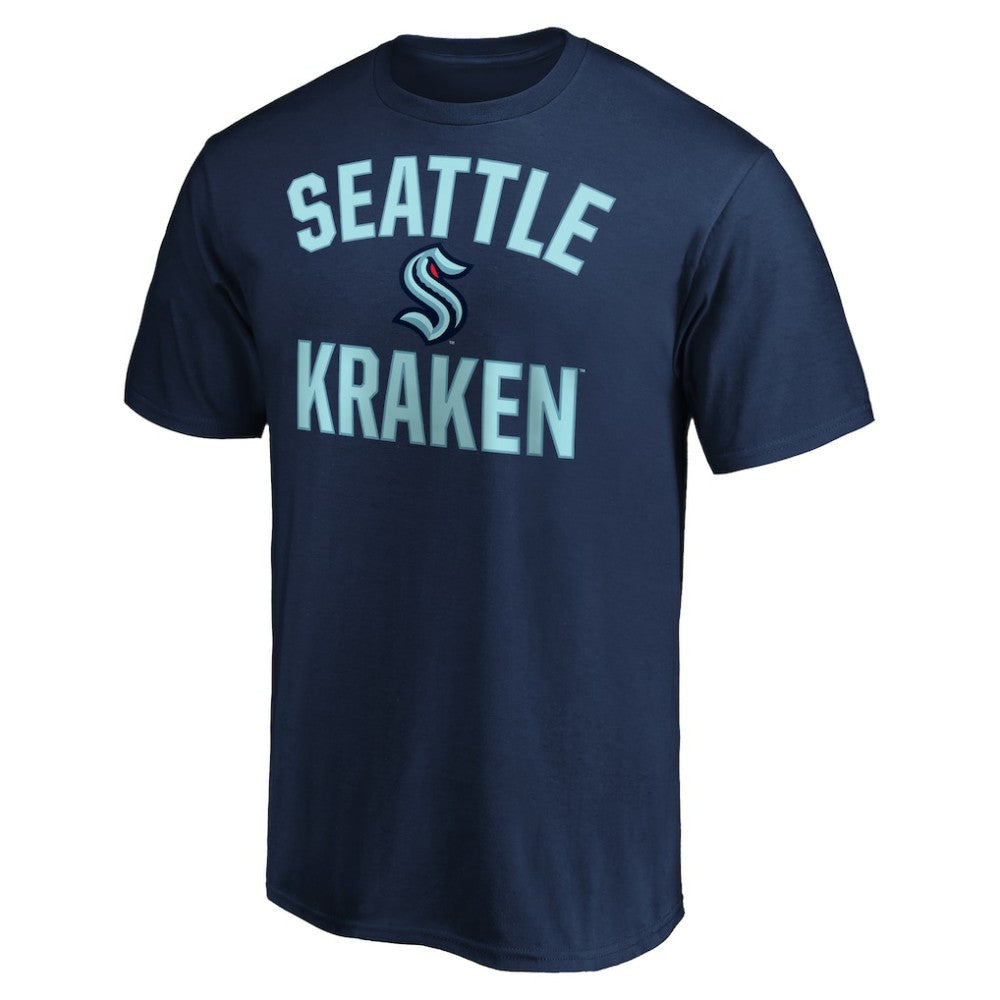 NHL Seattle Kraken Fanatics Victory Arch T-Shirt - Navy