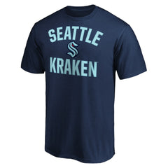 NHL Seattle Kraken Fanatics Victory Arch T-Shirt - Navy