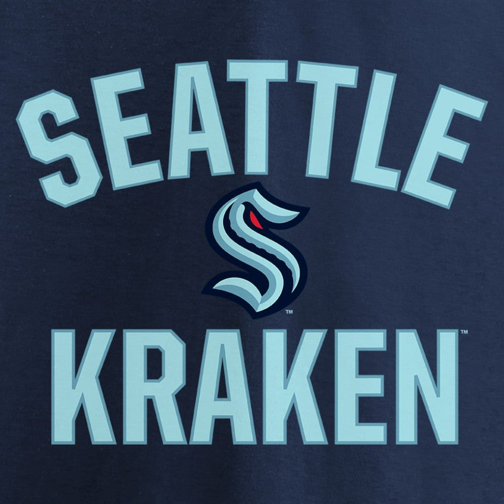 NHL Seattle Kraken Fanatics Victory Arch T-Shirt - Navy