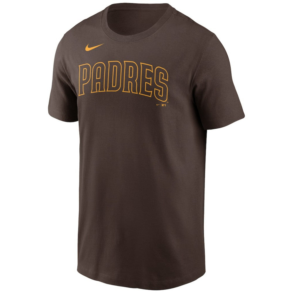 Fernando Tatis Jr. San Diego Padres Nike Name & Number T-Shirt - Brown T-shirts