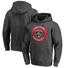 NHL Florida Panthers #WeSkateFor Pullover Hoodie - Heather Gray