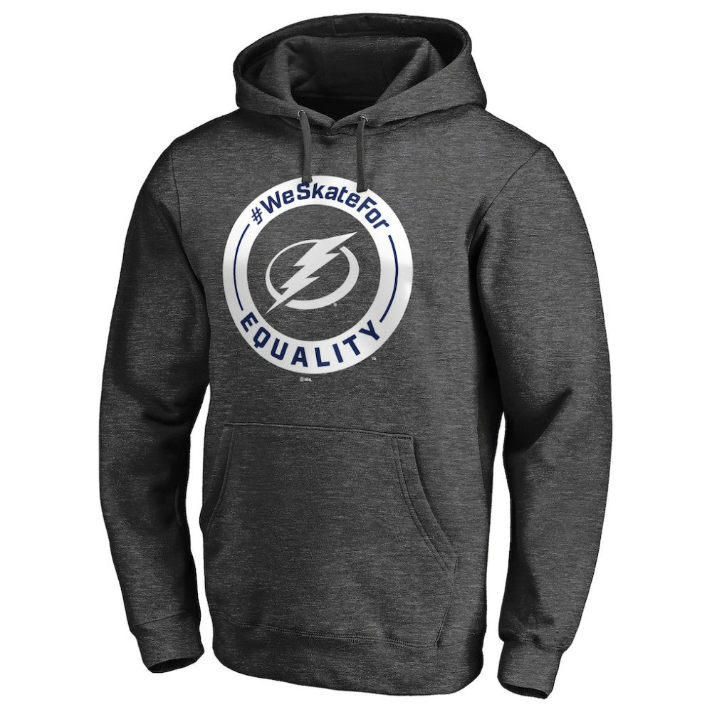 NHL Tampa Bay Lightning #WeSkateFor Pullover Hoodie - Heather Gray