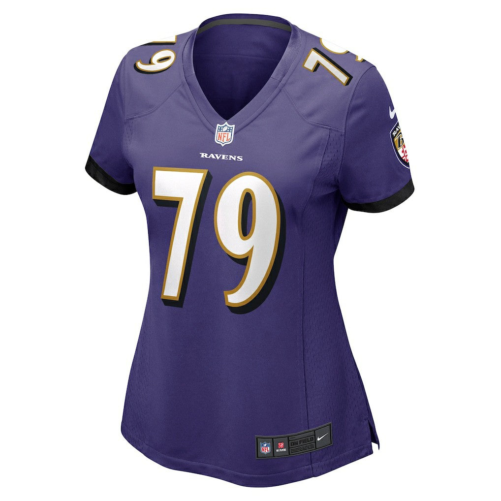 Ronnie Stanley Baltimore Ravens Women's Game Jersey Purple