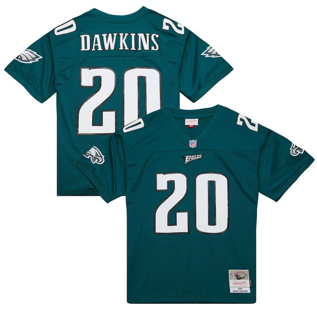 Brian Dawkins Philadelphia Eagles Legacy Replica Jersey Green