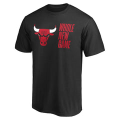 Chicago Bulls Whole New Game Team T-Shirt Black