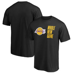 Los Angeles Lakers Whole New Game Team T-Shirt Black