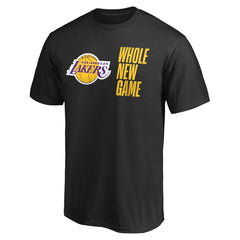 Los Angeles Lakers Whole New Game Team T-Shirt Black