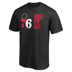 Philadelphia 76ers Whole New Game Team T-Shirt Black