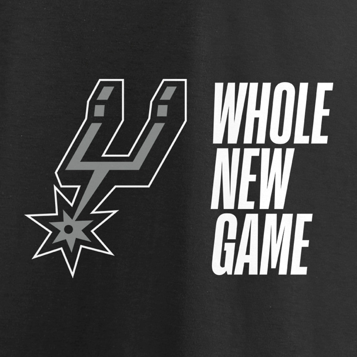 San Antonio Spurs Whole New Game Team T-Shirt Black