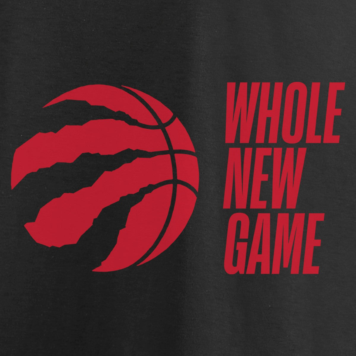 Toronto Raptors Whole New Game Team T-Shirt Black