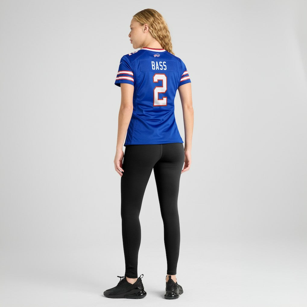 Tyler Bass Buffalo Bills Women's Game Jersey Royal
