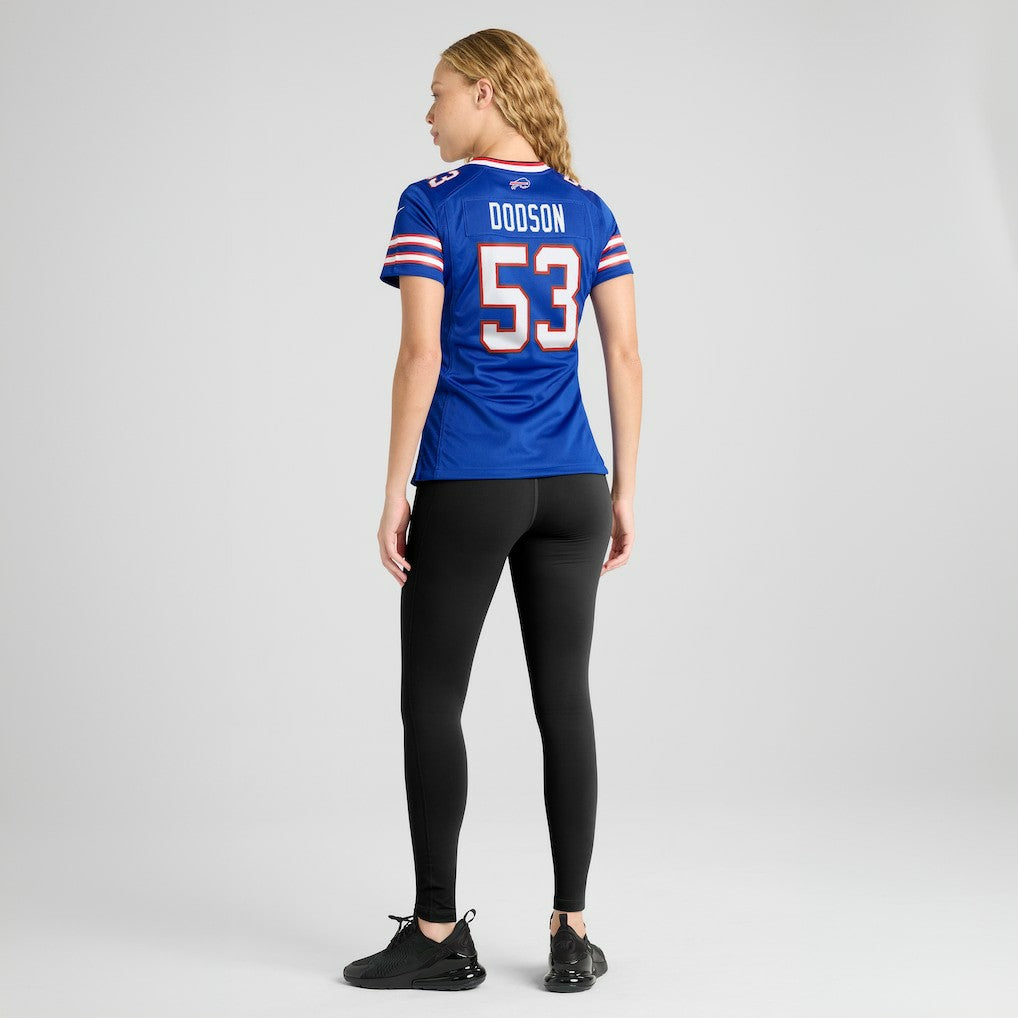 Tyrel Dodson Buffalo Bills Women's Game Jersey Royal