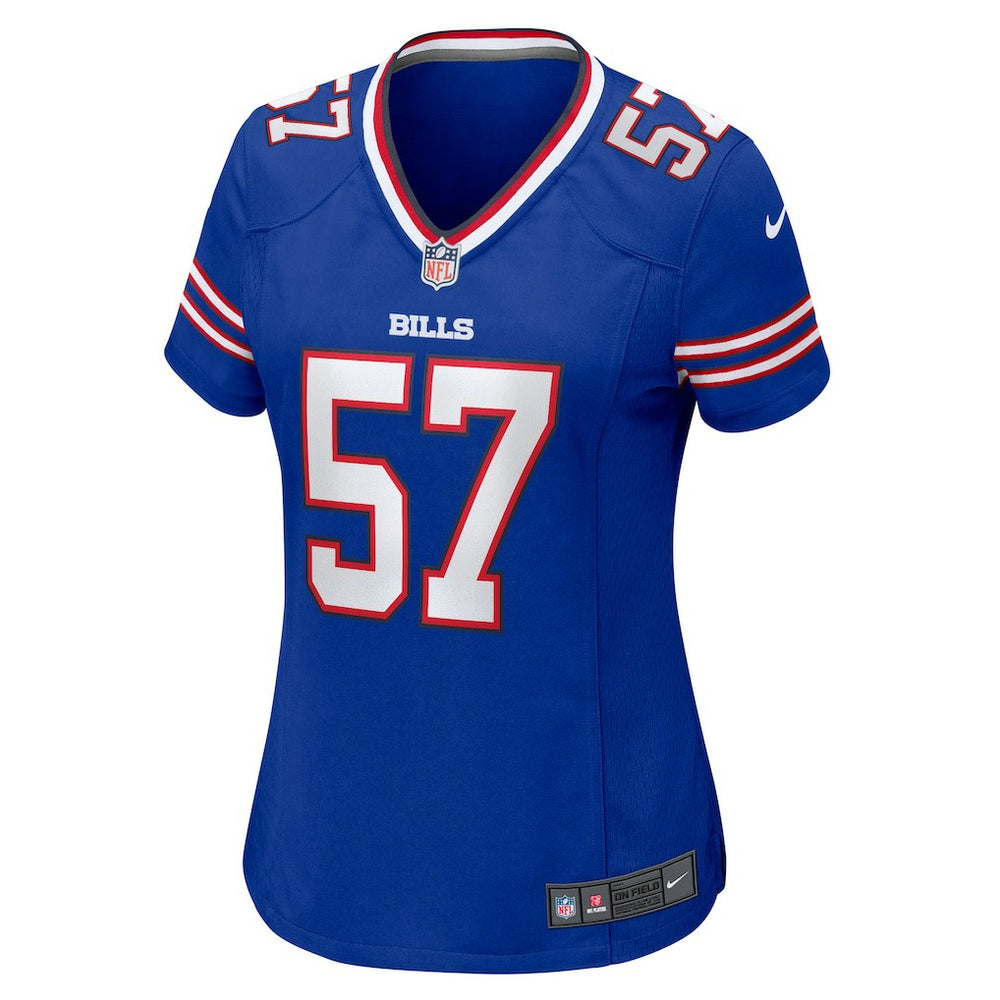 A.J. Epenesa Buffalo Bills Women's Game Jersey Royal