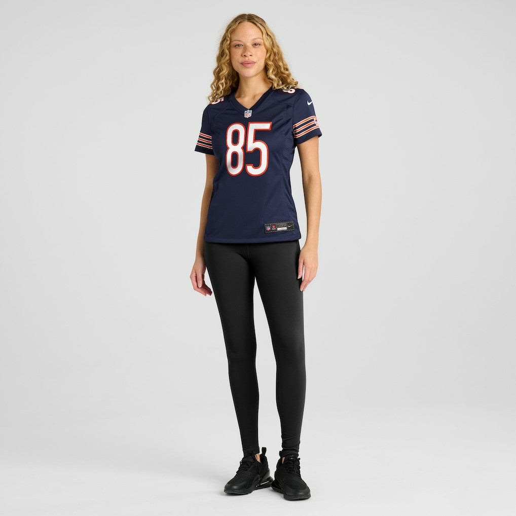 Cole Kmet Chicago Bears Women's Game Jersey Navy