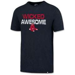 Boston Red Sox '47 Wicked Awesome Scrum T-Shirt - Navy T-shirts