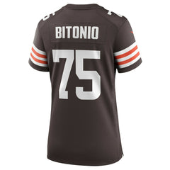 Joel Bitonio Cleveland Browns Women's Game Jersey Brown