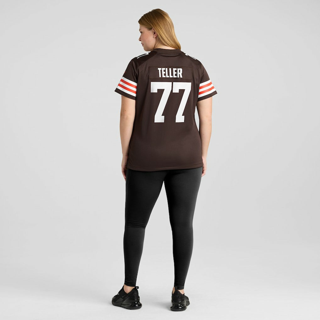 Wyatt Teller Cleveland Browns Women's Game Jersey Brown