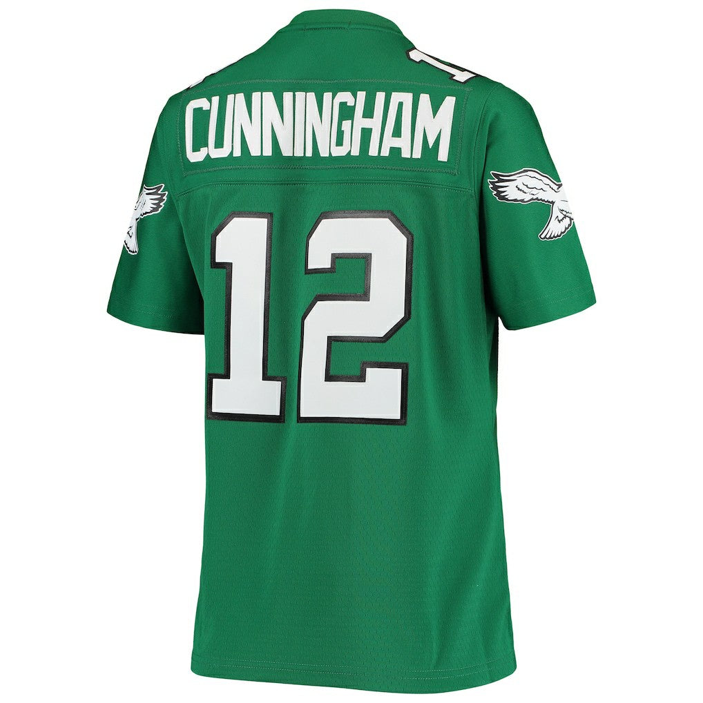 Randall Cunningham Philadelphia Eagles Women's 1990 Legacy Replica Jersey Kelly Green