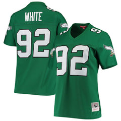Reggie White Philadelphia Eagles Women's 1990 Legacy Replica Jersey Kelly Green