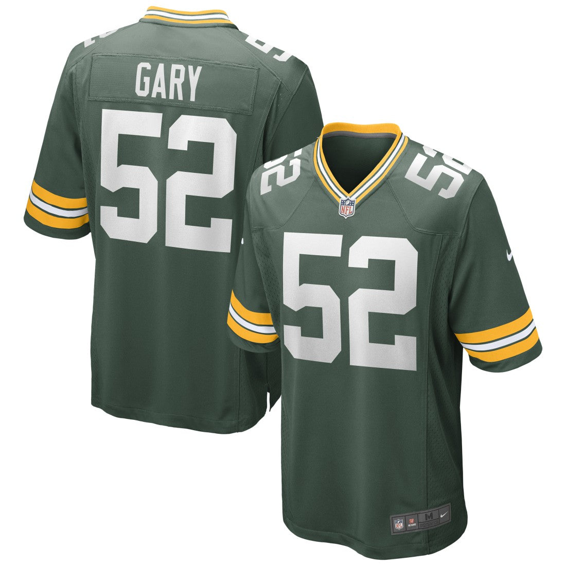 Rashan Gary Green Bay Packers Game Jersey Green