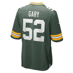 Rashan Gary Green Bay Packers Game Jersey Green