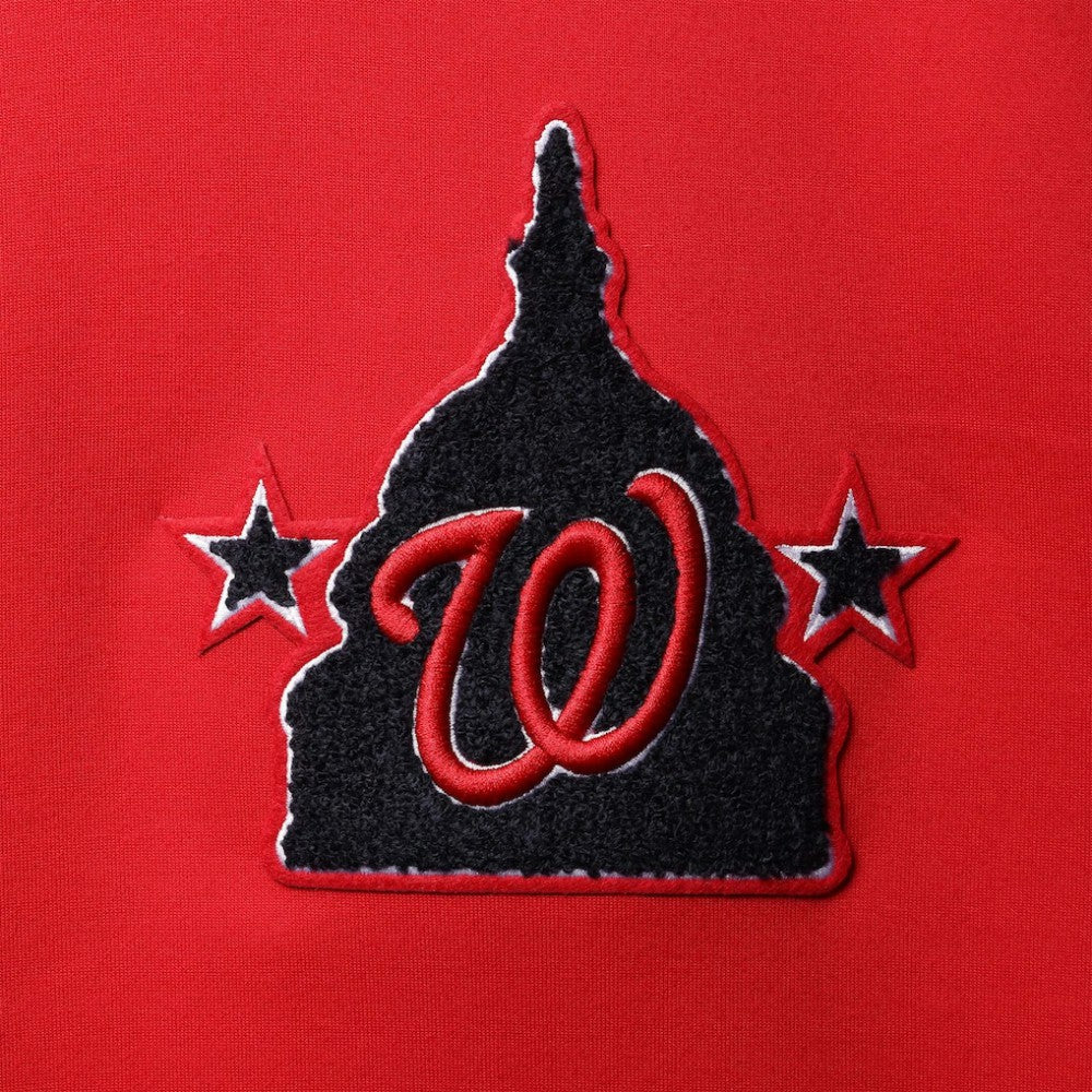 Washington Nationals Pro Standard Logo Pullover Hoodie - Red Hoodies