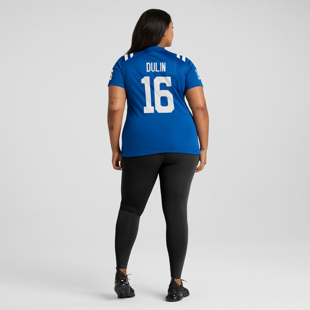 Ashton Dulin Indianapolis Colts Women's Game Jersey Royal
