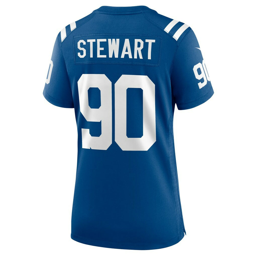 Grover Stewart Indianapolis Colts Women's Game Jersey Royal