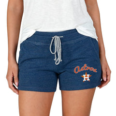 Houston Astros Concepts Sport Women's Mainstream Terry Shorts - Navy Shorts