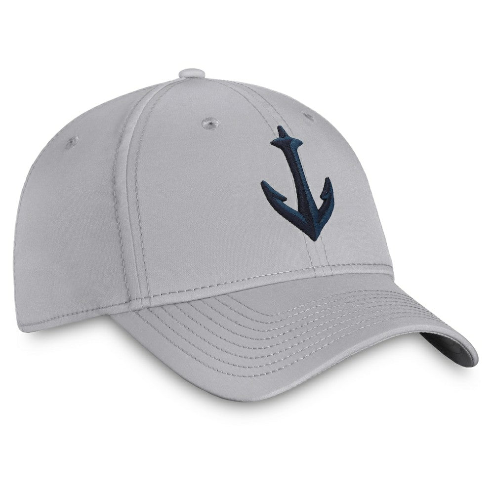 NHL Seattle Kraken Fanatics Secondary Logo Flex Hat - Gray