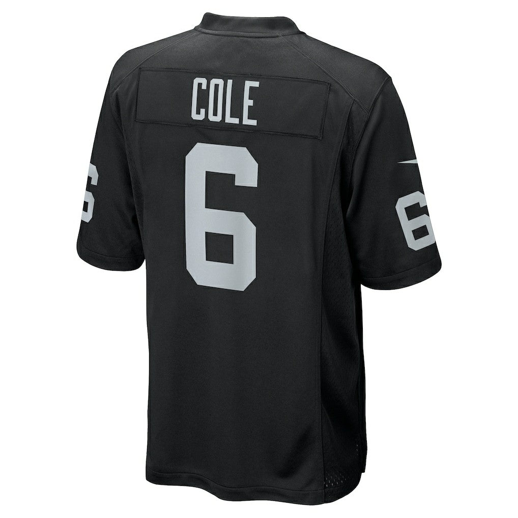 AJ Cole Las Vegas Raiders Game Jersey Black